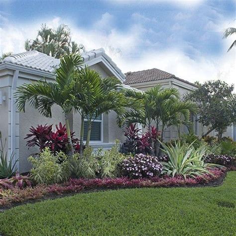 Cute Front Yard Landscaping Design Ideas 44 Tropical Garden Design