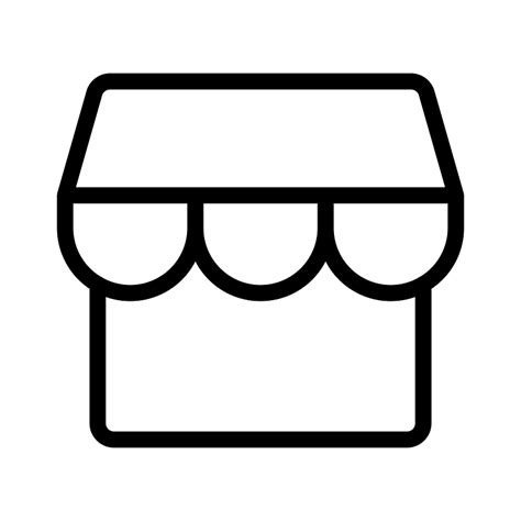 storefront  vector icons  creazillacom