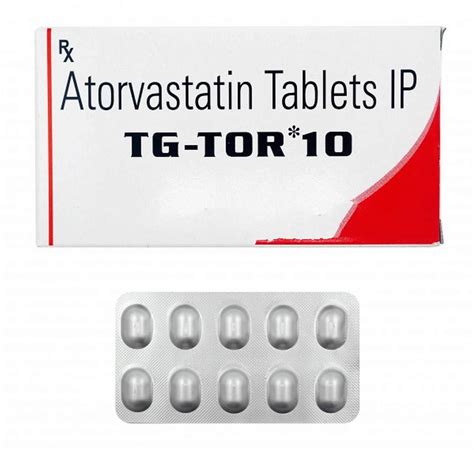 Tg Tor 10 Mg Strip Of 10 Tablets Health And Personal Care