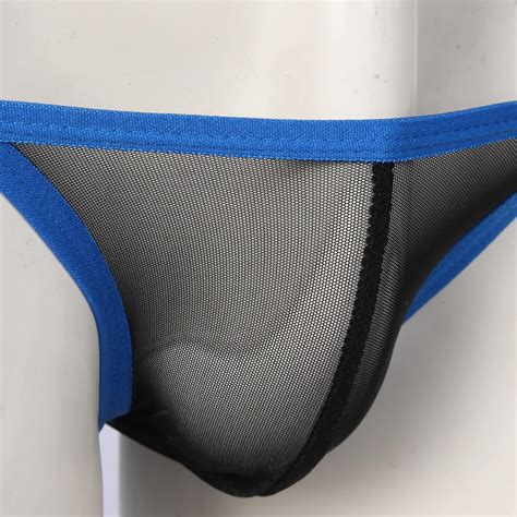 Janjean Herren Durchsichtige Spitze Jockstrap Mit Bulge Pouch G String