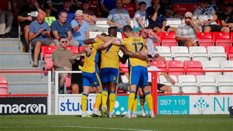 Report Accrington Stags News Mansfield Town