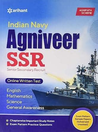 Buy Indian Navy Agniveer Ssr Online Written Test Agnipath Scheme