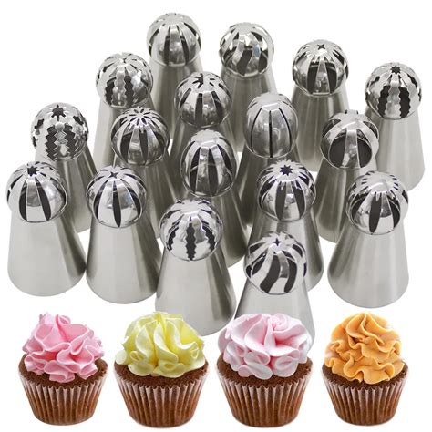 Spherical Russian Piping Tips Russian Flower Ball Nozzle Cake