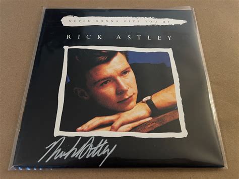 Rick Astley Never Gonna Give You Up Album Cover