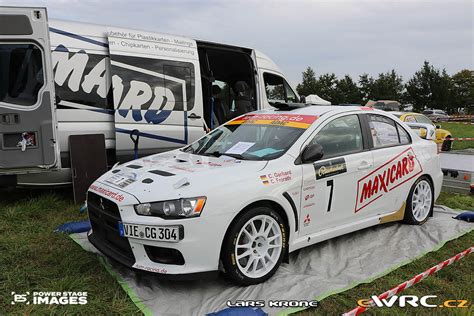 Gerhard Christopher Frorath Christian Mitsubishi Lancer Evo X