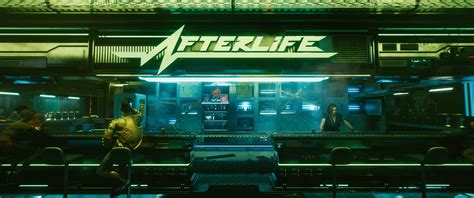 Cyberpunk 2077 Afterlife : WidescreenWallpaper