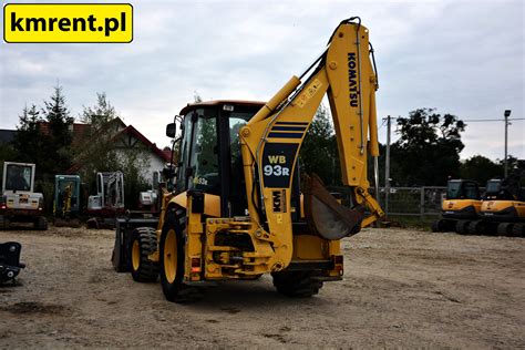 KOMATSU WB93R 5 KOPARKO ŁADOWARKA KM Rent