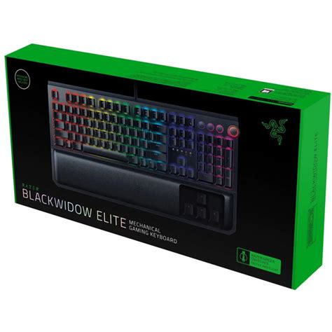 Razer keyboard Blackwidow Elite US Green Switches - Keyboards - Photopoint