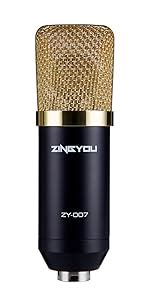 ZINGYOU Condenser Microphone ZY 801 Professional Studio Microphone