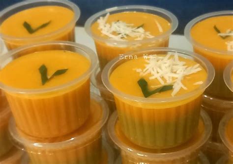 Resep PUDING LABU KUNING CUP Oleh CikGu Er Cookpad