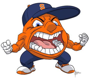 Syracuse Orange Mascot Otto Is Ready For Action Syracuse