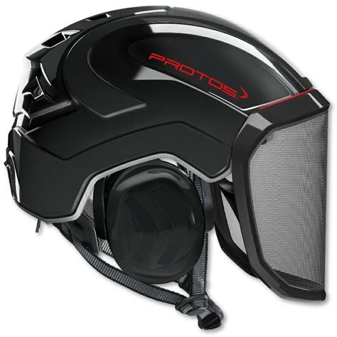 Protos Integral Arborist Helmet Black Landmark Trading