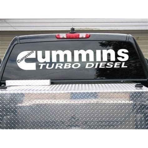 Decal Sticker Kit For Dodge Ram Rear Hemi Ram Light Cummins Tail Chrome