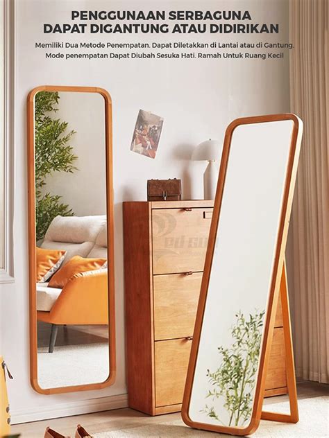 Jual Standing Mirror Full Body Cermin Full Body Cermin Dinding Bingkai