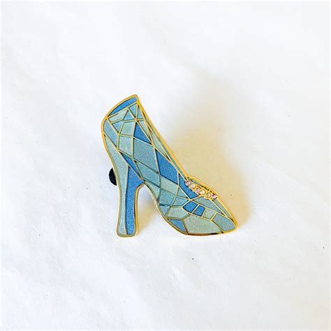 Cinderella Live Action Glass Slipper Pin Glass Slipper Cinderella