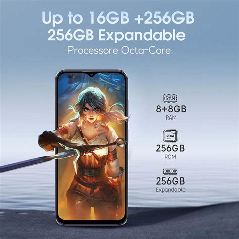 Купить Смартфон Ulefone Note 16 Pro, 512 ГБ ПЗУ/128 ГБ ПЗУ/256 ГБ ПЗУ ...