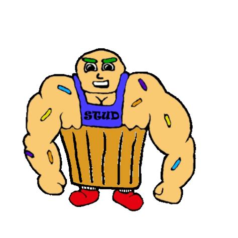 stud studmuffin sticker stud studmuffin muffin discover share gifs