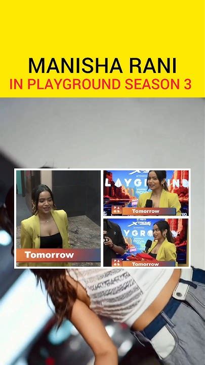 Manisha Rani In Playground Season 3 😱 Manisharani Playgroundseason3