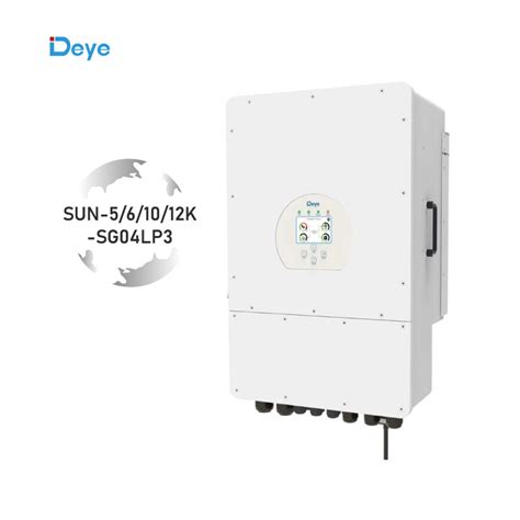 New Arrival Deye Hybrid Inverter Three Phases 8kw 10kw 12kw 48v Solar