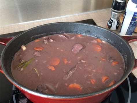 Ragoût de chevreuil au vin rouge Recette de Ragoût de chevreuil au