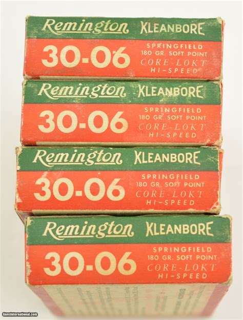 Remington Kleanbore 30 06 Springfield 180gr Soft Point 80 Rnds