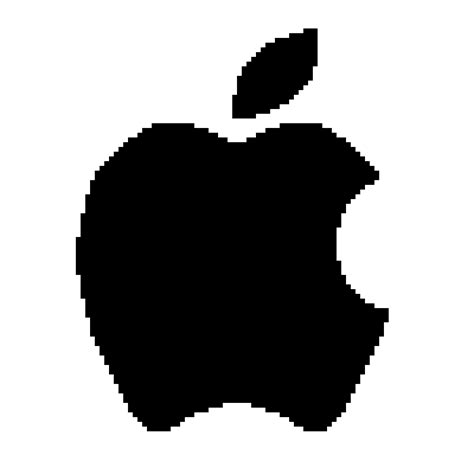 Apple Logo : r/PixelArt