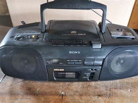 Sony Boombox CFD 17 CD Radio Kassettenrecorder Kaufen Auf Ricardo