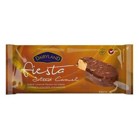 Buy Dairyland Fiesta Salted Caramel Covered Chocolate And Peanuts Ice