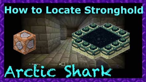 Minecraft Bedrock How To Locate Stronghold YouTube