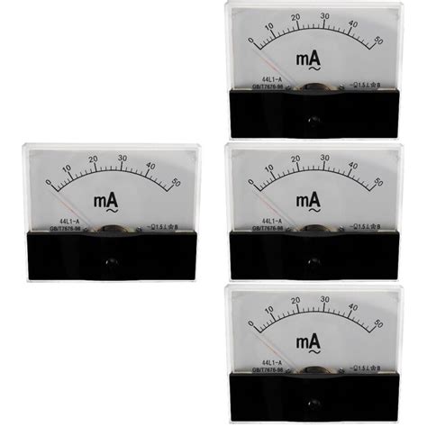 4pcs Analog Voltmeter Panel Pointer Volt Voltage Meter Gauge Analog Voltmeter Ebay