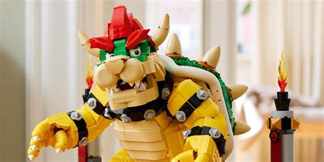 Manga New Giant LEGO Bowser Is Nearly 3,000 Bricks & Shoots Fireballs 🍀 ...