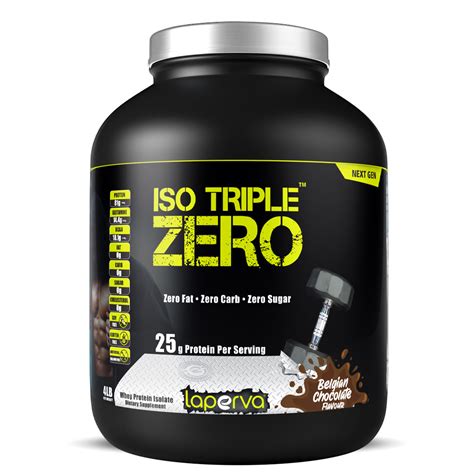 Laperva Iso Triple Zero Next Generation Whey Protein Belgian Chocolate