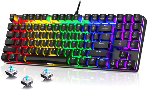 Buy Sweet Alice Gaming Keyboard Compact 89 Keys Rgb Backlit Floating