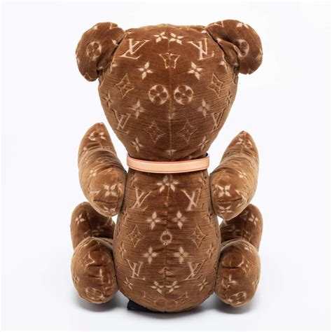 Louis Vuitton Monogram Velour Doudou Teddy Bear At 1stdibs Louis Vuitton Teddy Bear Louis