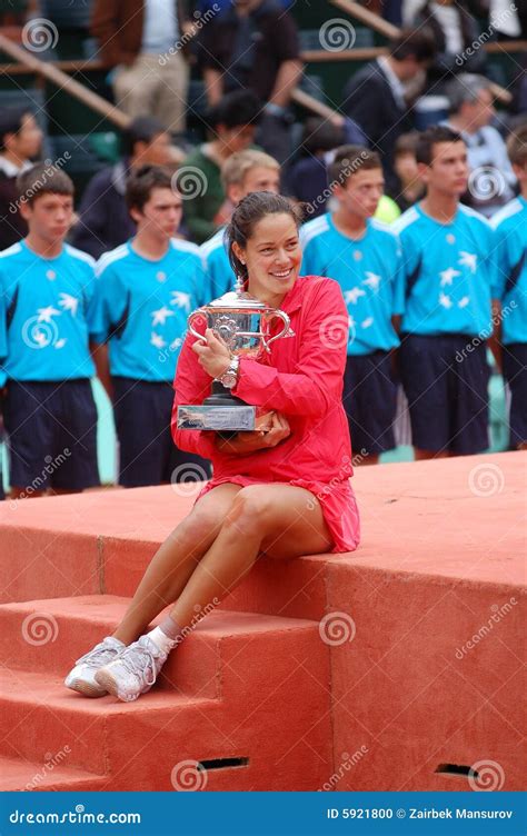 Ana Ivanovic Champion of Roland Garros 2008 (177) Editorial Image ...