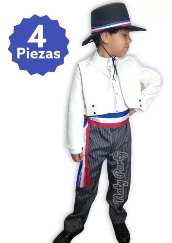 Traje Huaso Elegante Niño 4 Piezas Cuotas sin interés