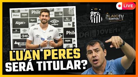 LUAN PERES SERÁ TITULAR NOS PRÓXIMOS JOGOS CARILLE VAI MUDAR O