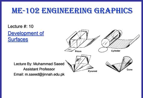 Solution Engineering Drawing And Graphics Lecture 10 Development Of