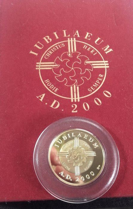 Vaticano Medaglia Giubileo Del 2000 In Cofanetto Catawiki