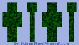 Oak Leaves Minecraft Skin