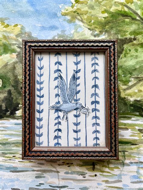 Original Gull & Crab – Little Harbor Studio