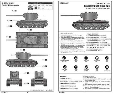 Trumpeter Model Kit Russian Kv With Zis Mm Toptoy