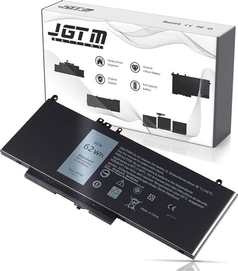 JGTM 62Wh 6MT4T Batería para portátil Dell Latitude 14 5470 E5470 15