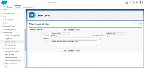 How To Use Custom Label In Salesforce