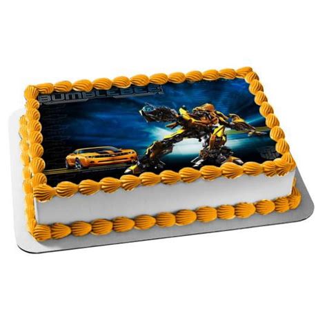 Transformers Bumblebee Birthday Cake Topper By A Birthday Place