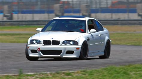 BMW E46 M3 Straight Pipe Exhaust LOUD Track Day At Auto Club