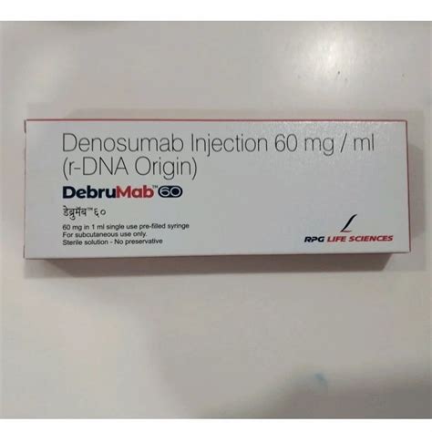 60mg Denosumab Injection Packaging Type Box Single Use Only At Rs