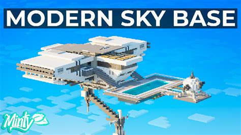 Modern Sky Base! by Minty (Minecraft Marketplace Map) - Minecraft Bedrock Marketplace Explorer