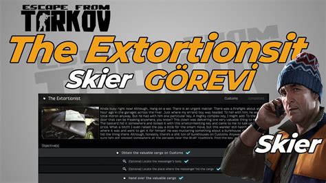 Escape From Tarkov Skier The Extortionist G Revi Youtube