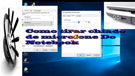 Como Tirar Chiado De Microfone Do Notebook 2016 YouTube